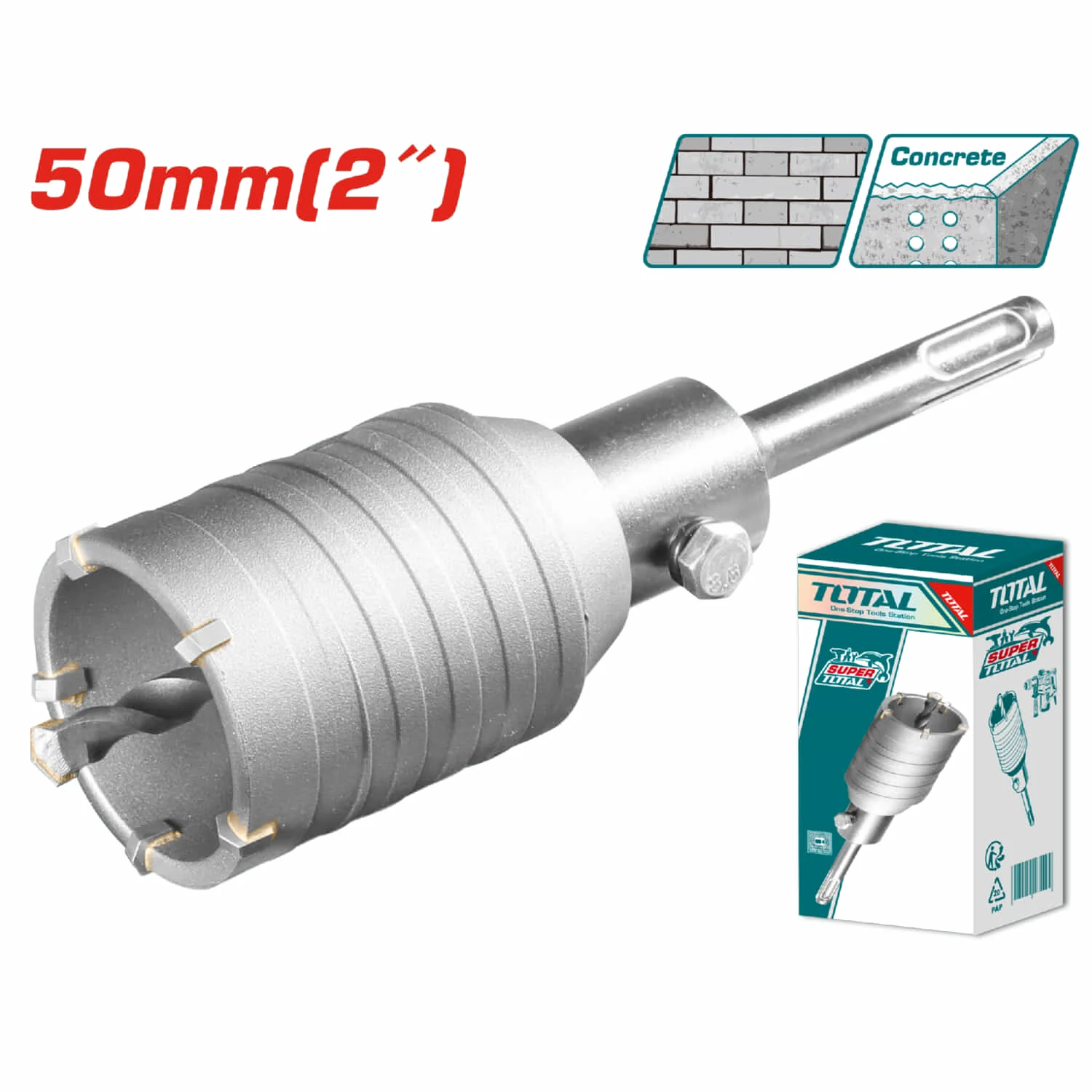 Brocas Circulares Para Concreto Con Piezas De Cuchillas TCT Y Adaptador De 110Mm. - Image 6