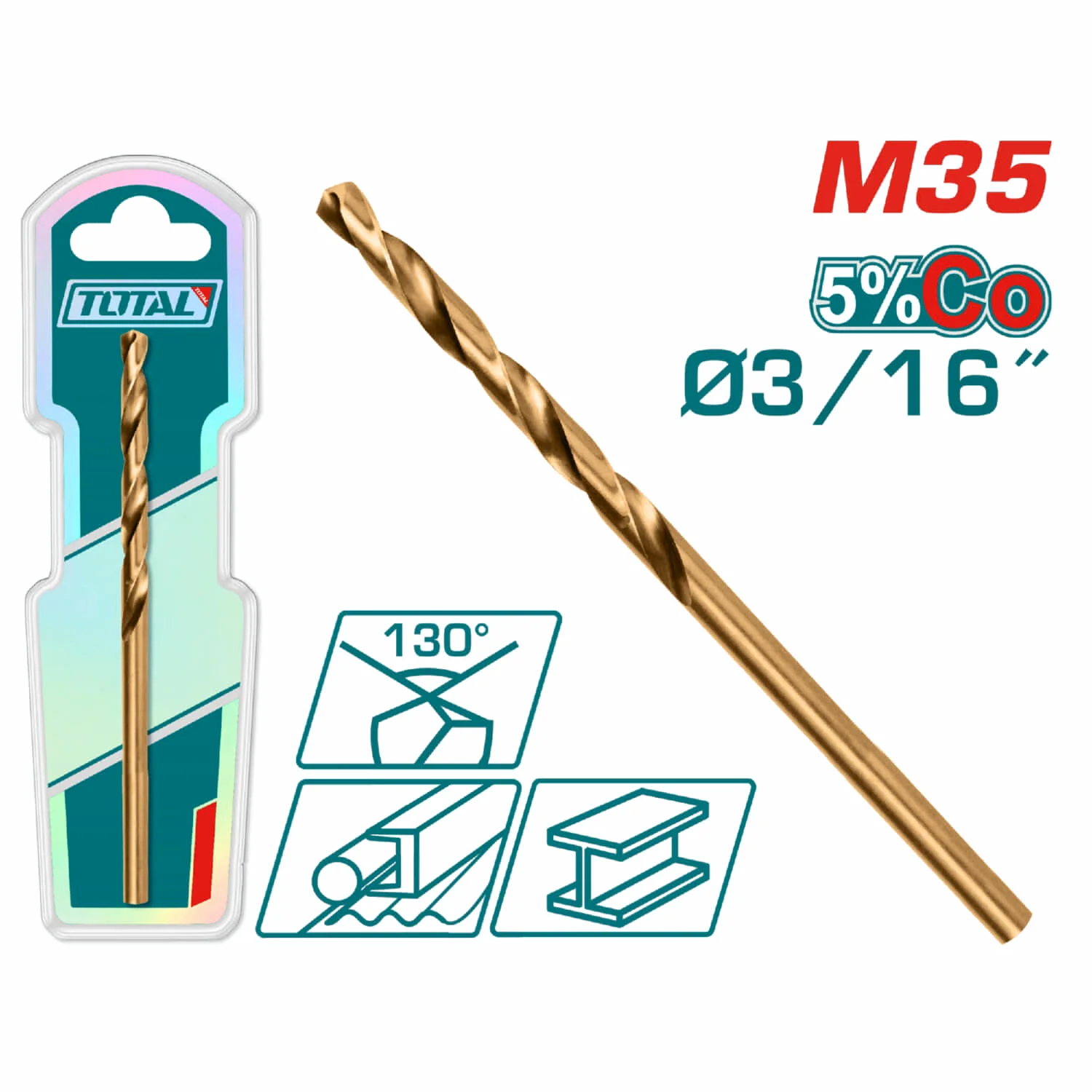 Brocas De Cobalto M35 HSS Para Metal. Alta Eficiencia. Milimétricas - Image 7