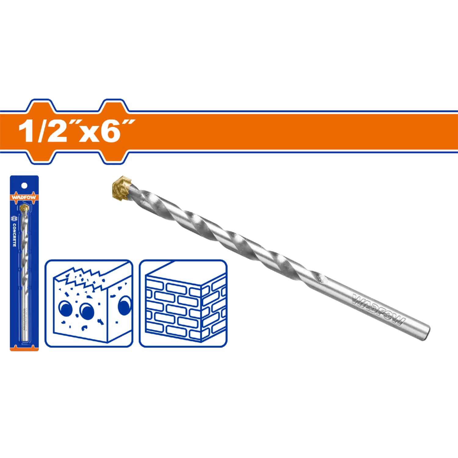 Brocas De Concreto. Punta TCT Alta Calidad. Vástago Cilíndrico. Superficie Arenada. - Image 12