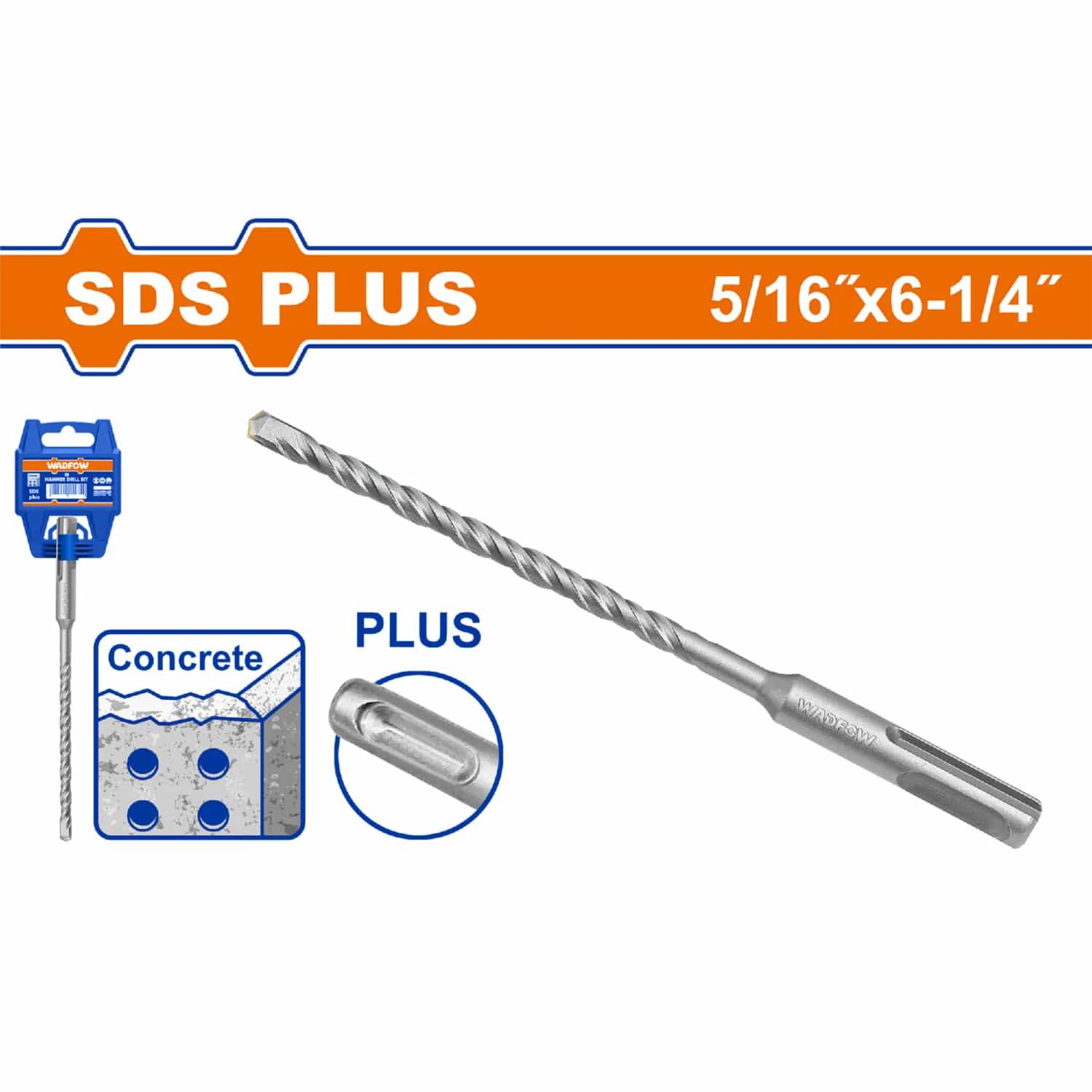 Brocas Para Concreto SDS Plus. Punta TCT Alta Calidad. Cromo-Vanadio. - Image 4