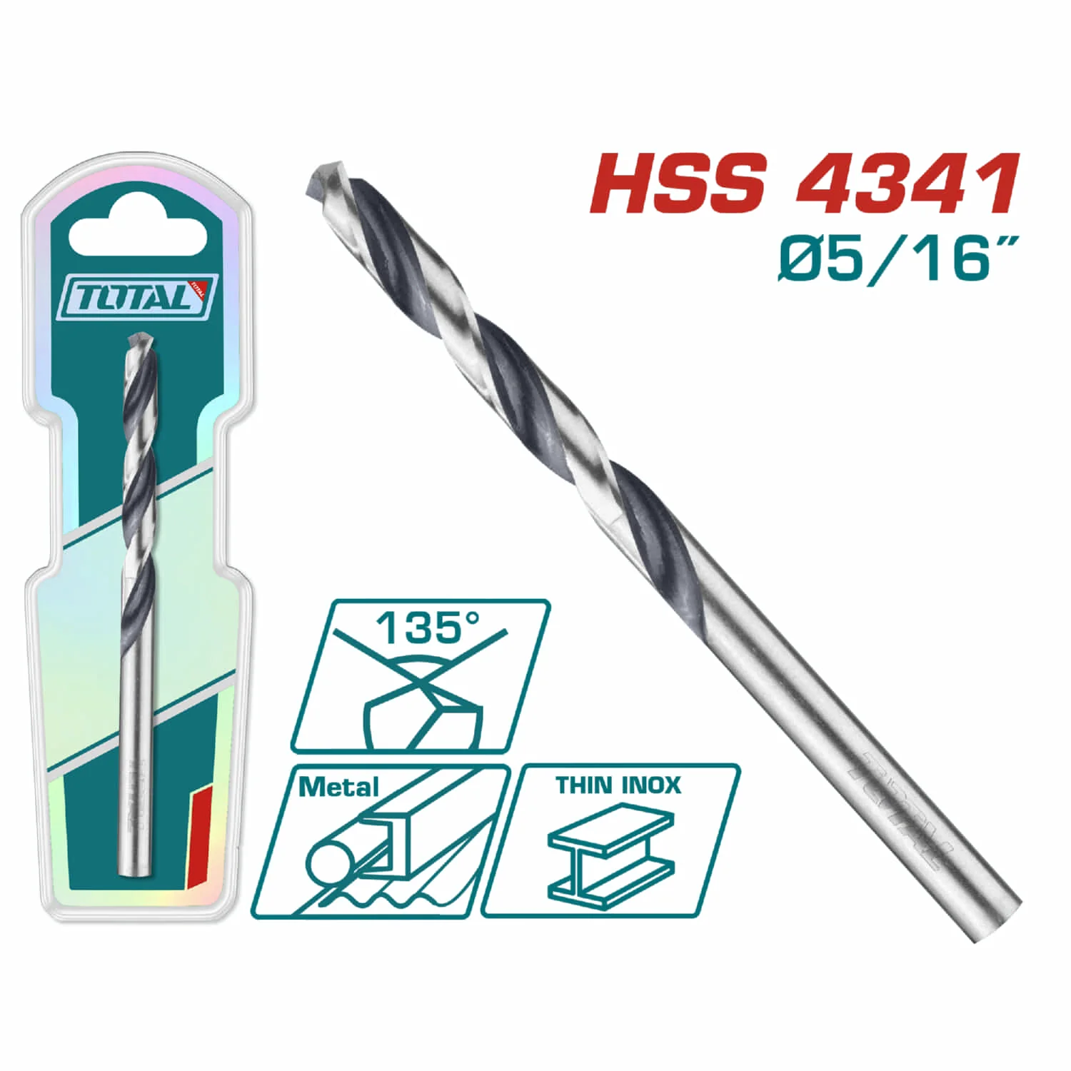 Brocas Para Metal HSS 4341 135º - Image 8