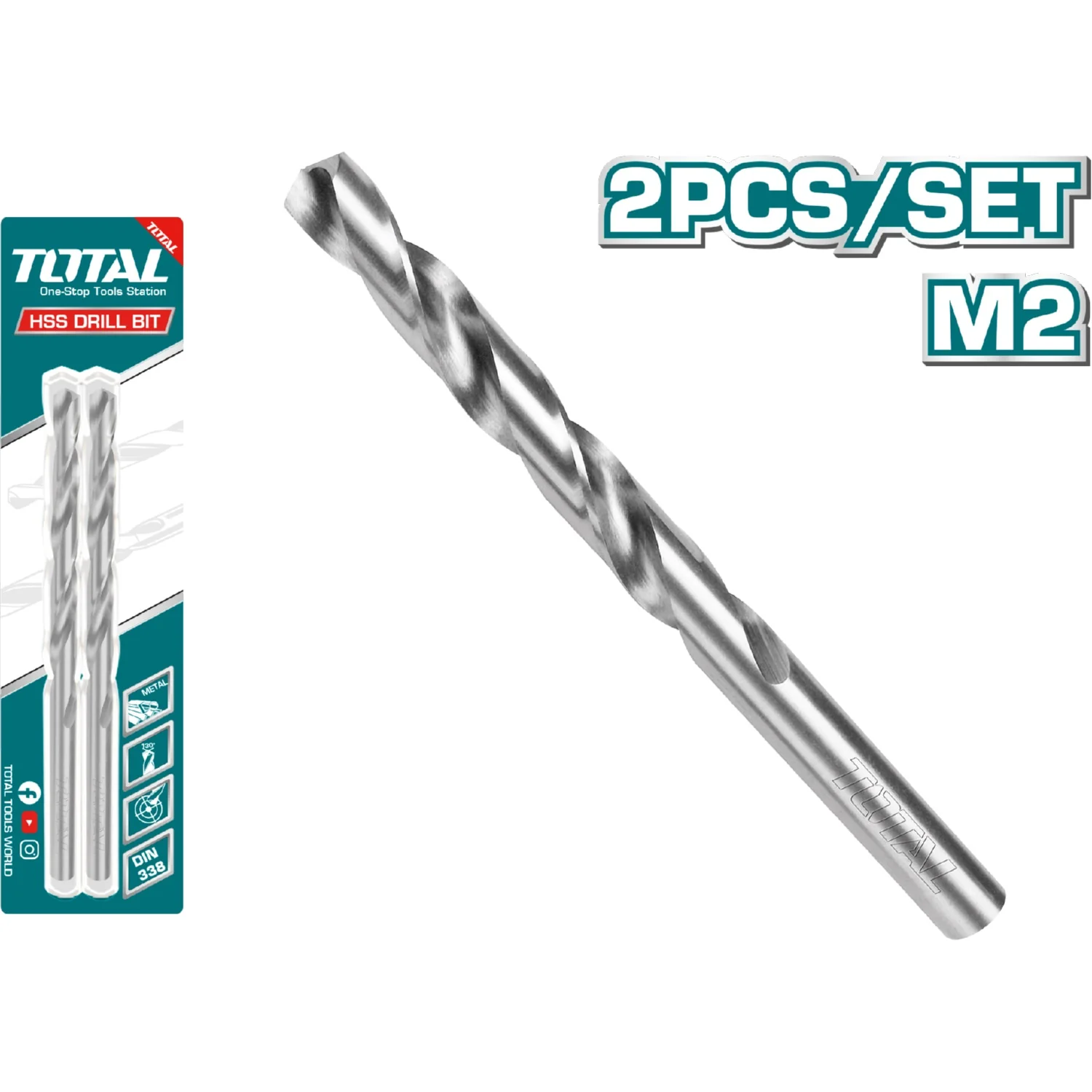 Brocas Para Metal M2 HSS - Image 6