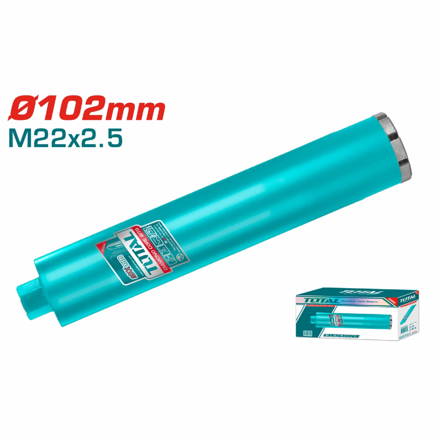 Brocas Sacanucleos Para Perforar 102Mm 4" Concreto Con Acero Reforzado Y Baldosas