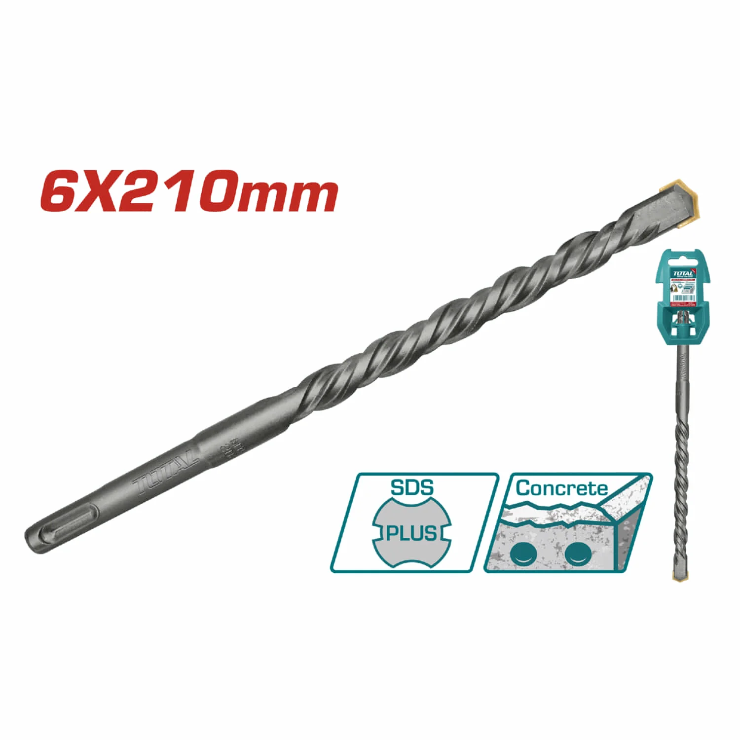 Brocas SDS PLUS Para Taladro Rotomartillo. Milimétricas - Image 3