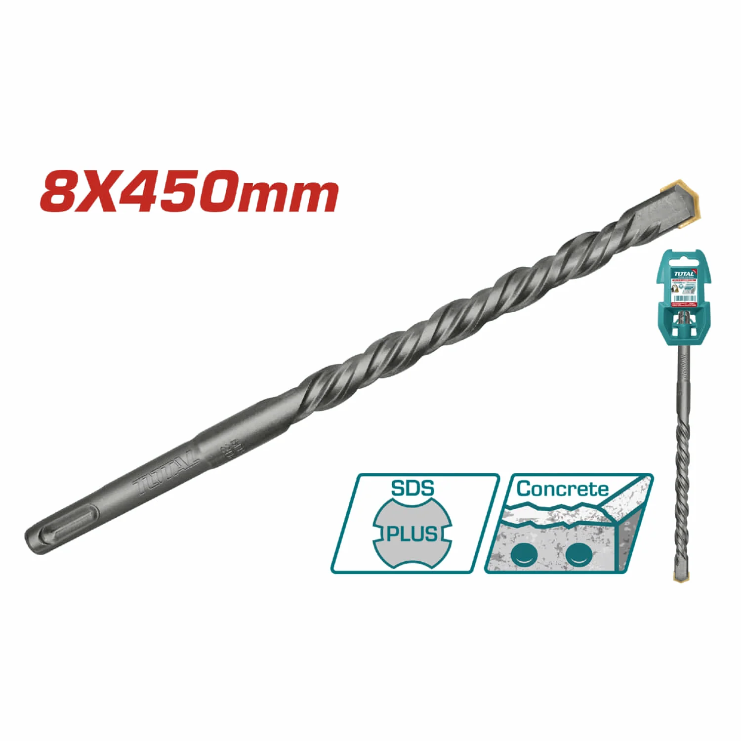 Brocas SDS PLUS Para Taladro Rotomartillo. Milimétricas - Image 5