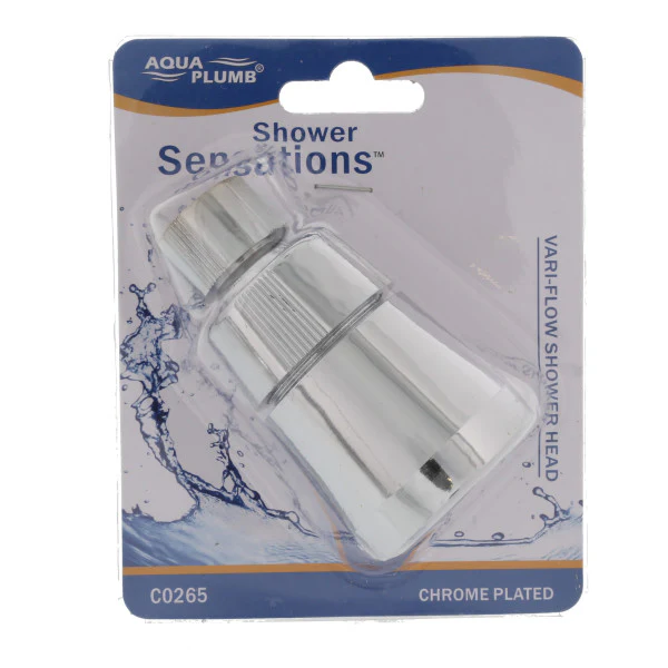 Cabeza De Ducha De Plastico Cromado - Image 3
