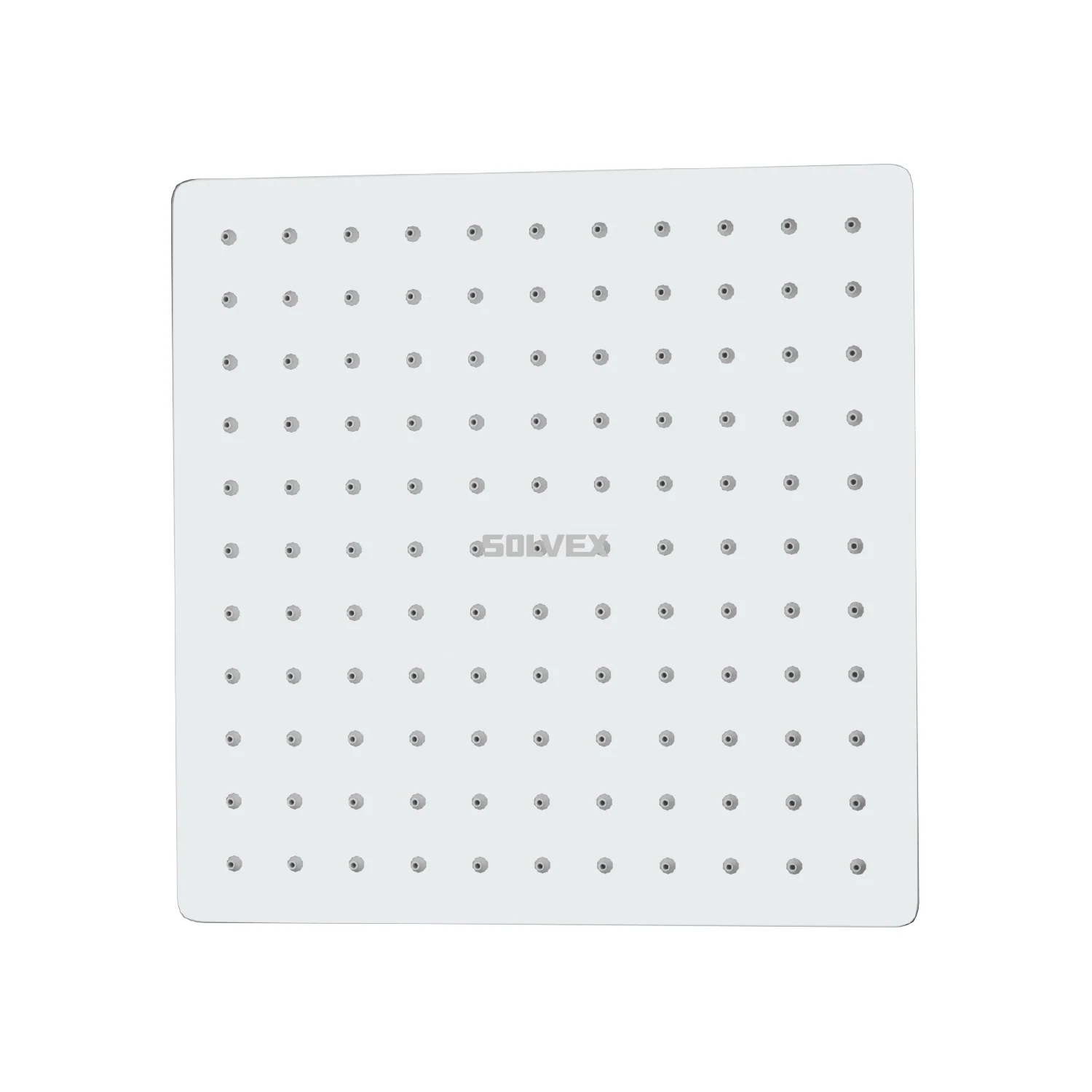 Cabezal De Ducha Cuadrado 10". Regadera De Acero Inoxidable Cromada. - Image 2
