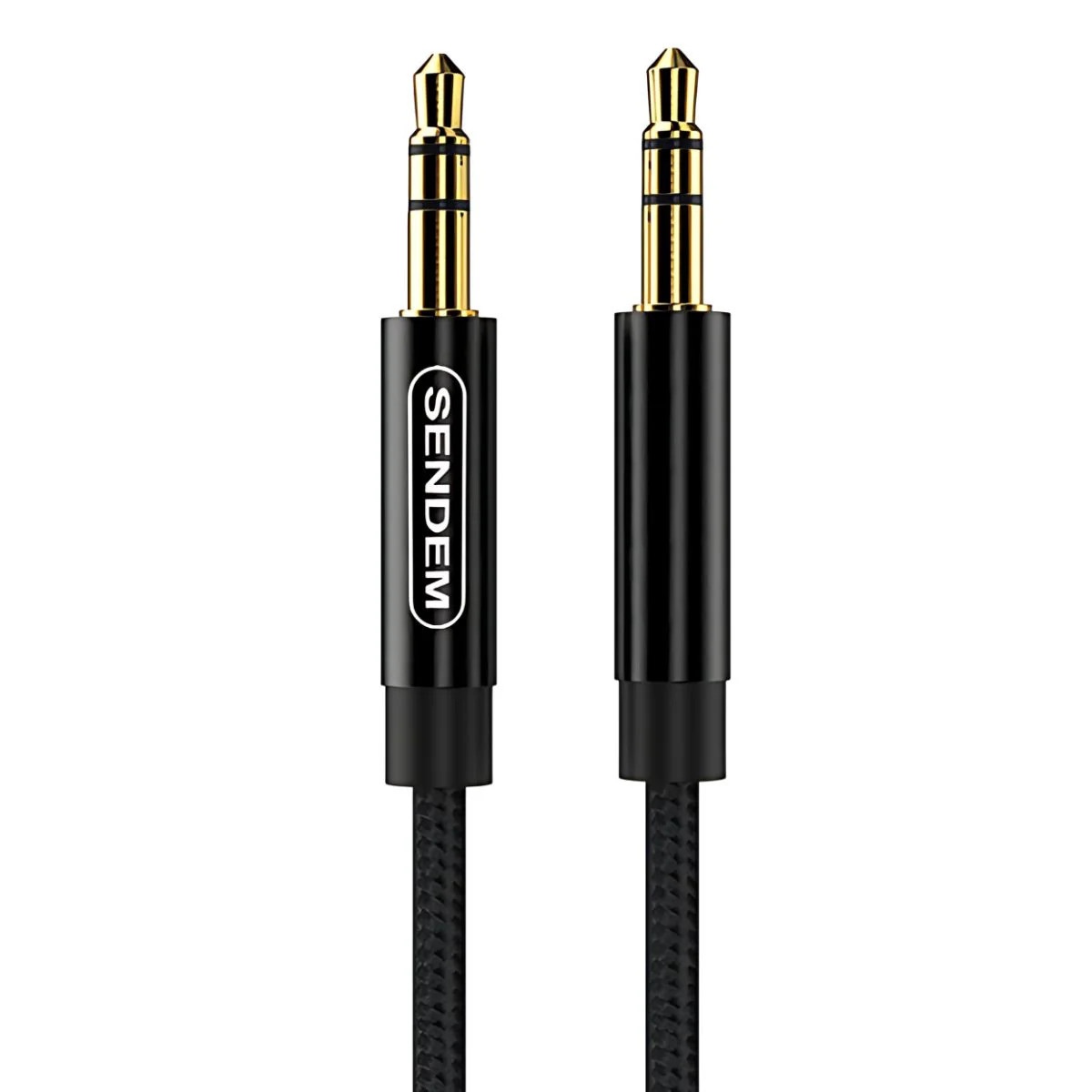 Cable Auxiliar De Audio 3.5Mm Macho A Macho De 2 Metros. Compatible Con Auto, Parlantes Y Audífonos. - Image 3