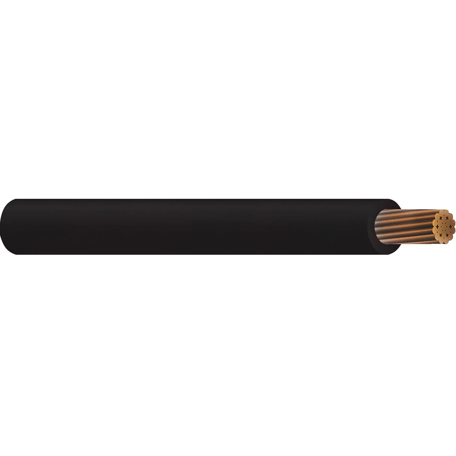 Cable Electrico 6 AWG. Color Negro. Se Vende Rollo 152.40 M