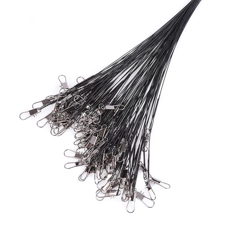 Cables De Acero De Pesca Con Ganchos (10 Uds) - Image 4