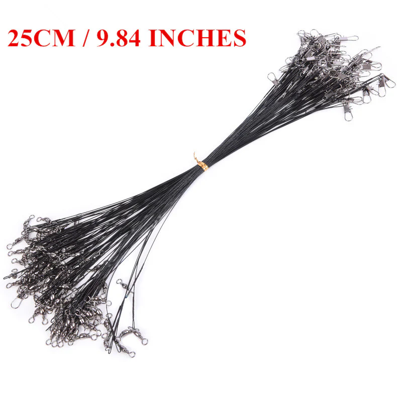 Cables De Acero De Pesca Con Ganchos (10 Uds) - Image 9