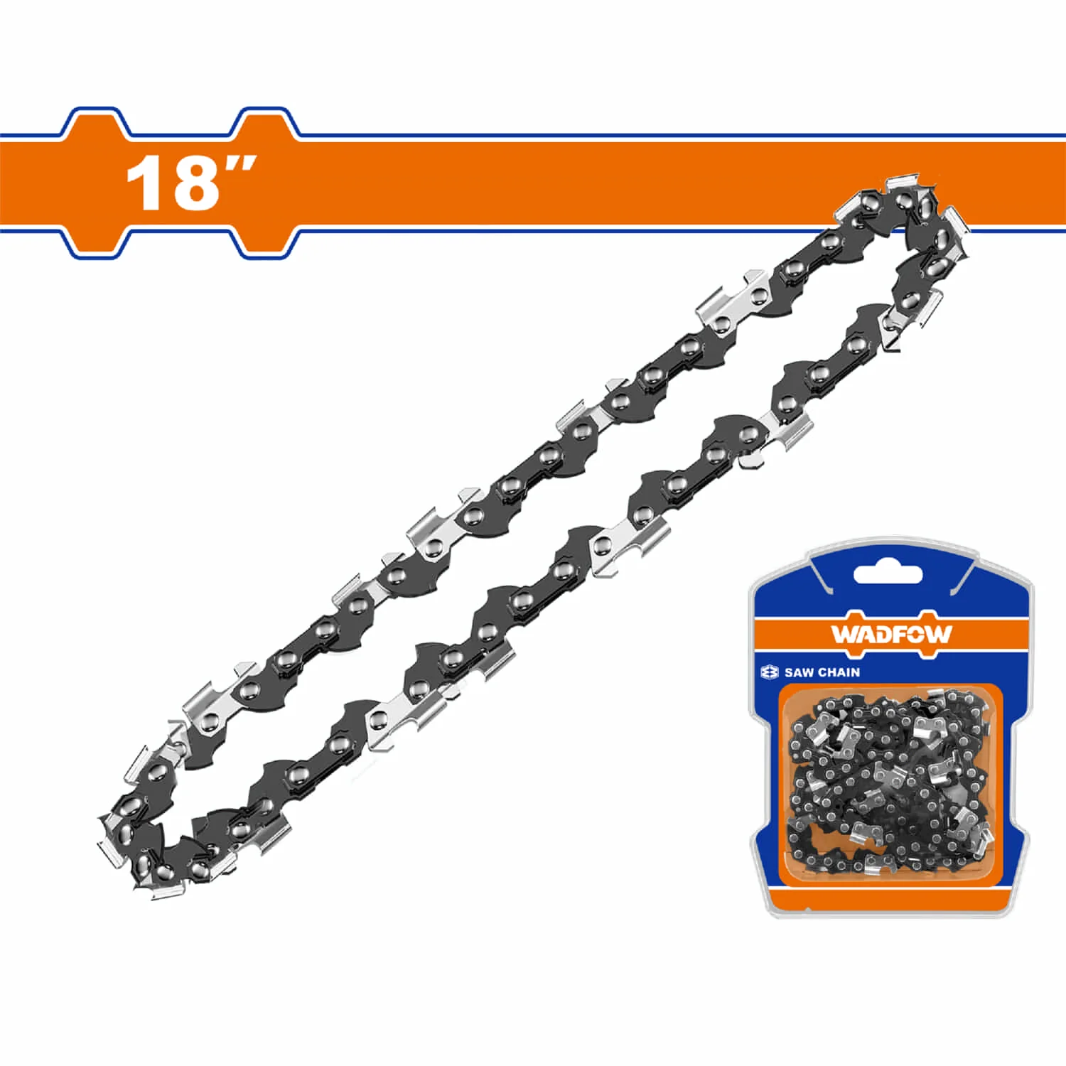 Cadena De 18" Para Motosierra A Gasolina WGC1552