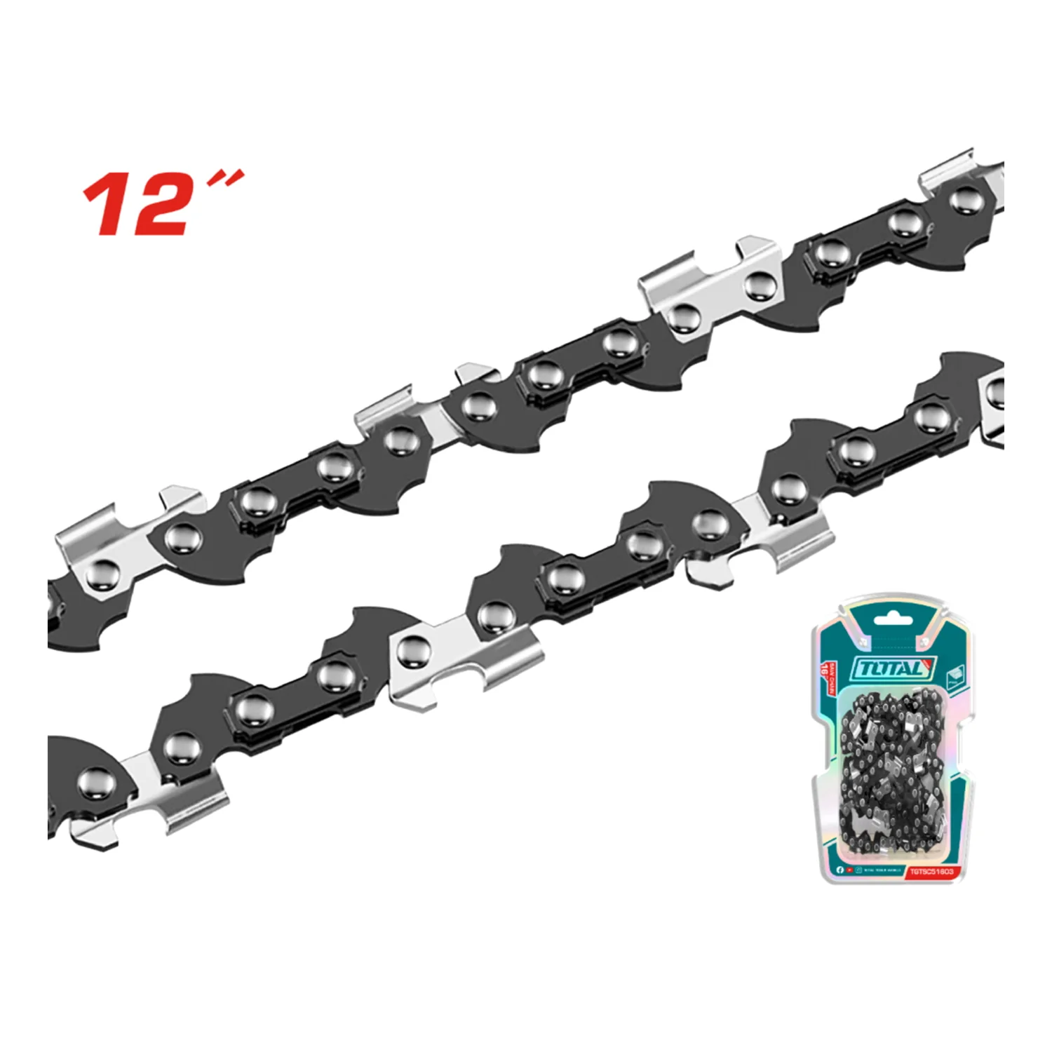 Cadena Repuesto De Motosierras De 12" TGSLI2001 Y TGSLI20128 - Image 2
