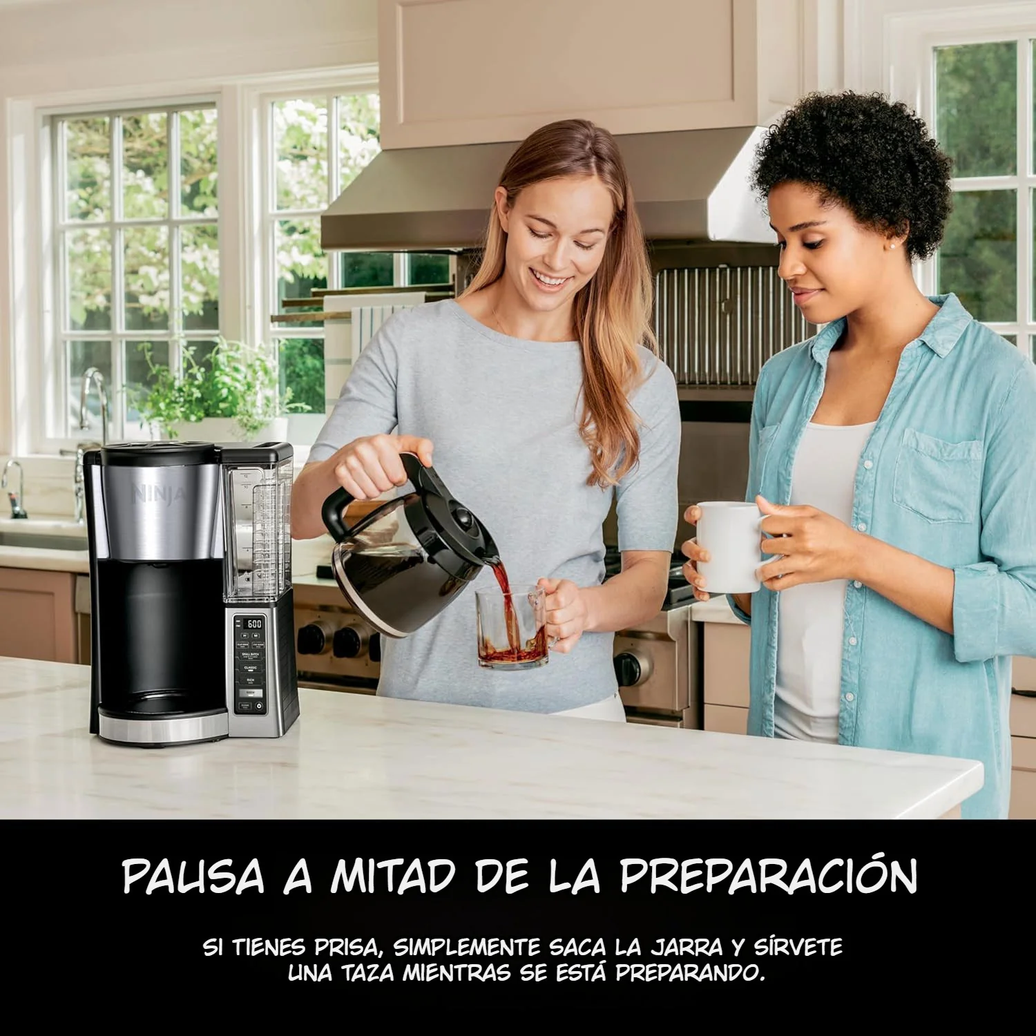 Cafetera Programable Ninja CE250. Maquina De Café De Capacidad Hasta 12 Tazas Y Filtro Permanente. - Image 2
