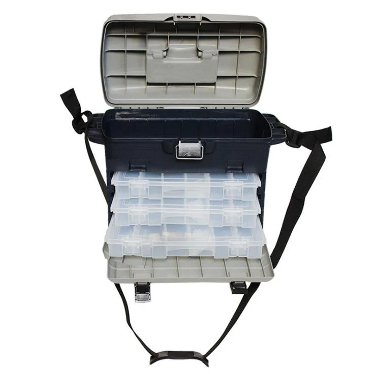 Caja 4 Niveles Para Señuelos Y Herramientas De Pesca - Image 5
