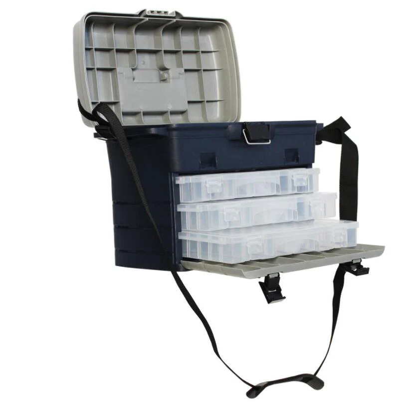 Caja 4 Niveles Para Señuelos Y Herramientas De Pesca - Image 6