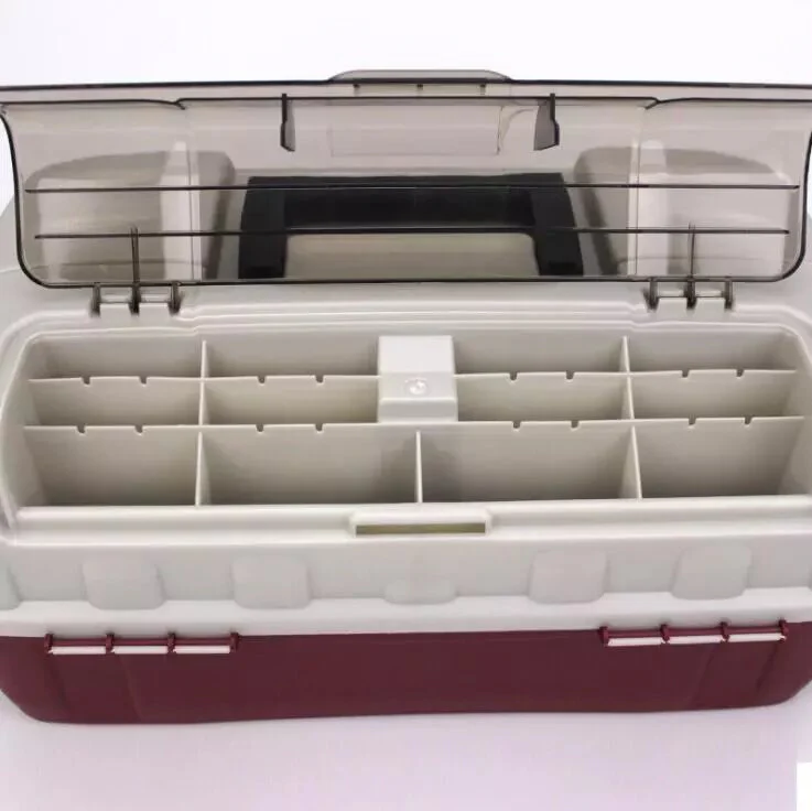 Caja 4 Niveles Señuelos Y Herramientas De Pesca - Image 14