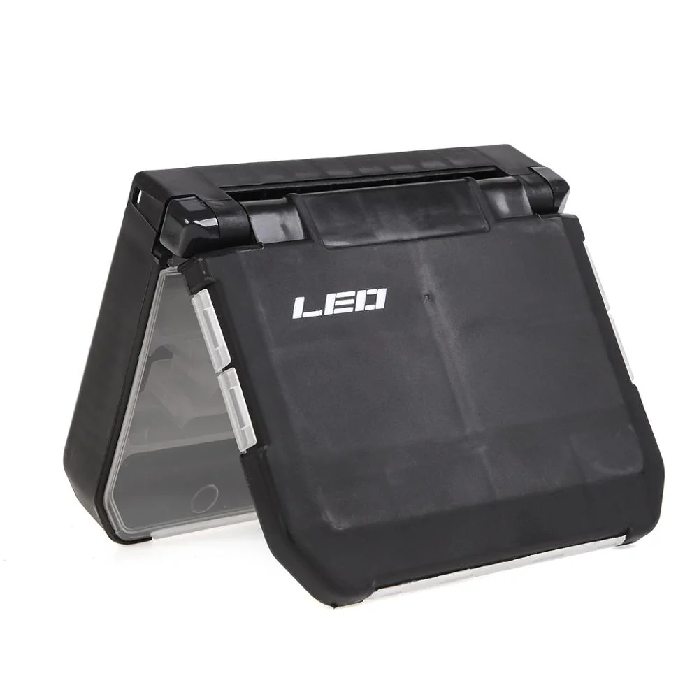 Caja De Doble Compartimiento Chica Accesorios De Pesca - Image 3