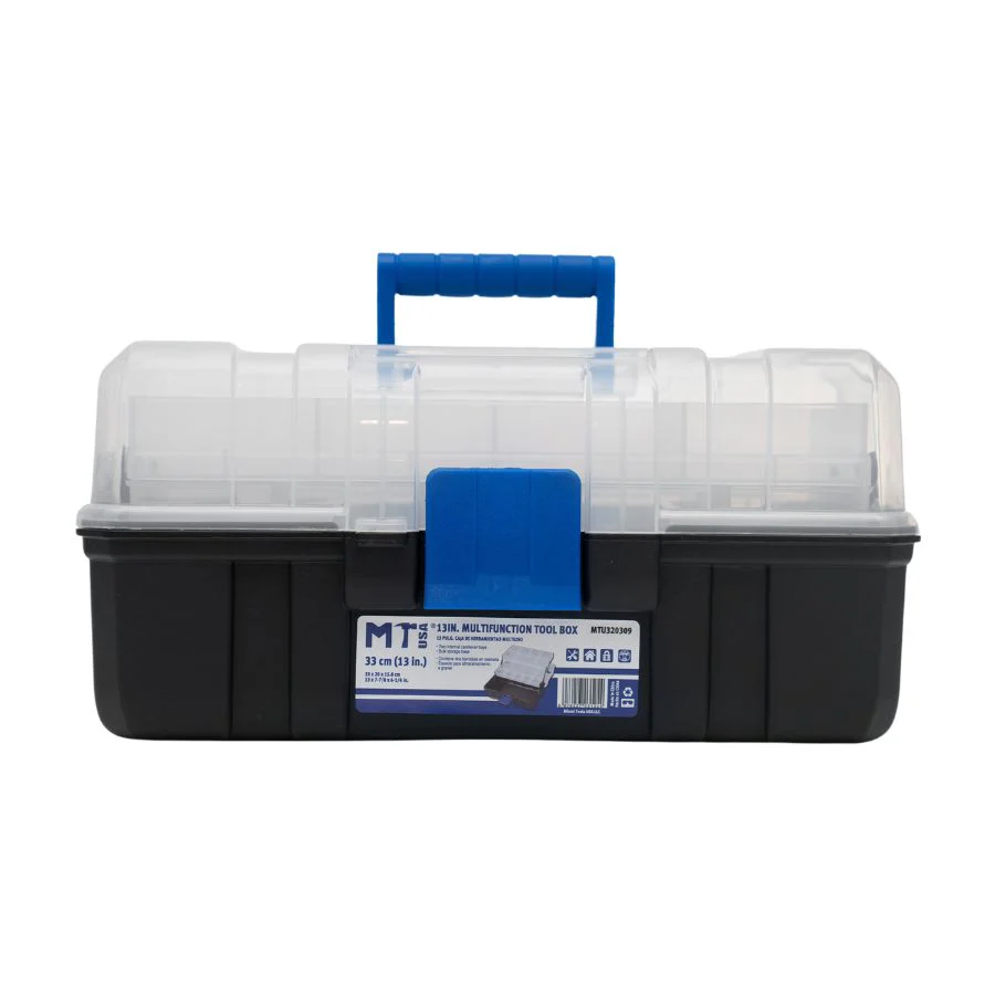 Caja De Herramientas Multiusos De Plástico 13"