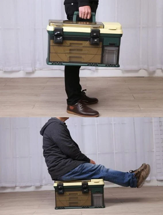 Caja Para Señuelos Y Herramientas De Pesca Premium - Image 8