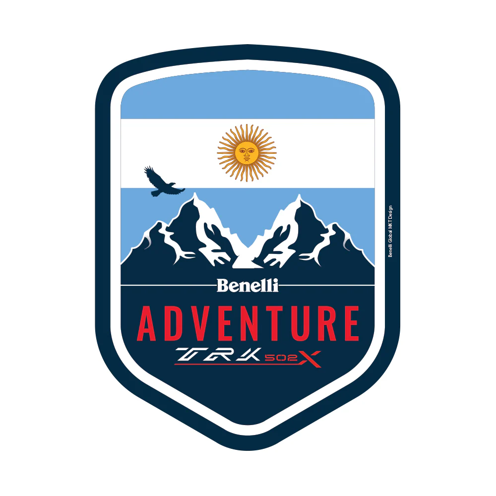 Calcomania Logo Adventure Benelli Argentina - Image 4
