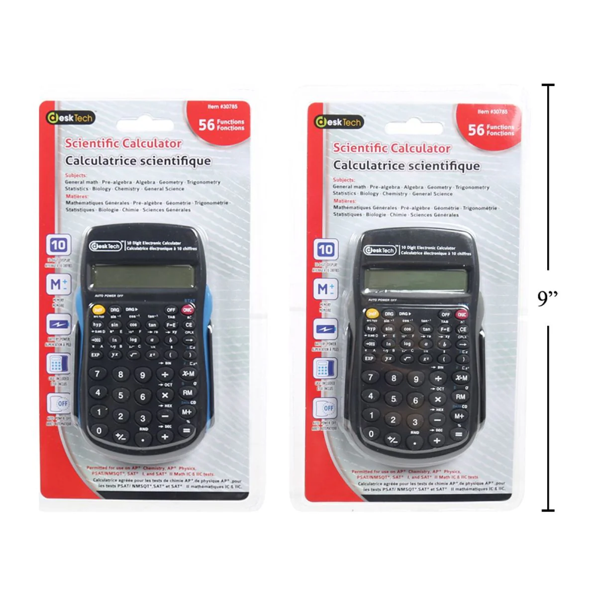 Calculadora Científica Desk Tech, 10 + 2 Dígitos (1 Pza) - Image 5