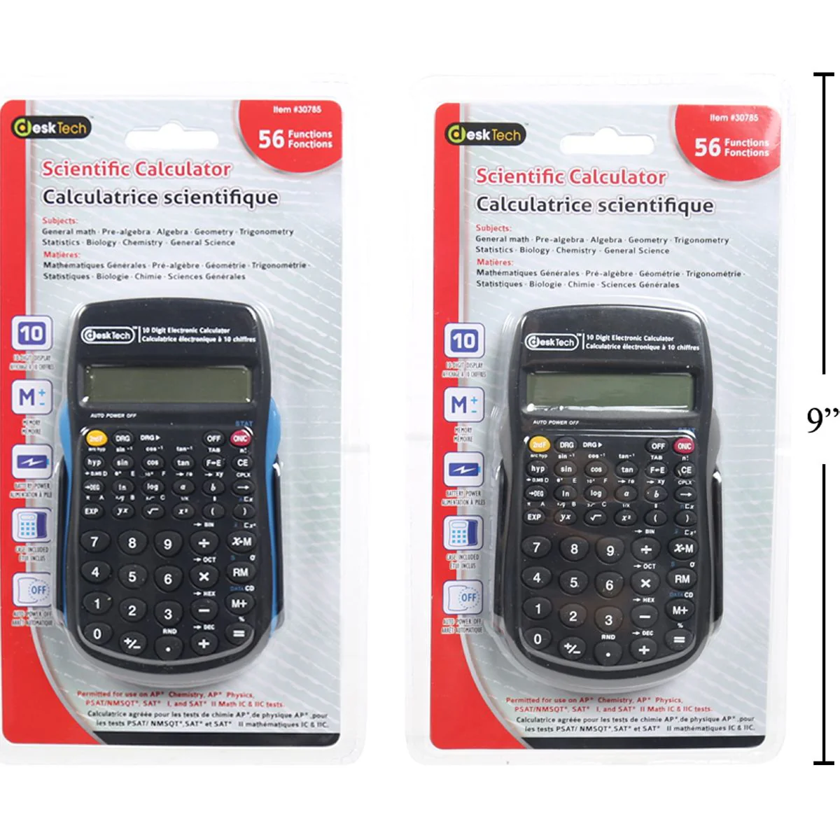 Calculadora Científica Desk Tech, 10 + 2 Dígitos (1 Pza) - Image 7