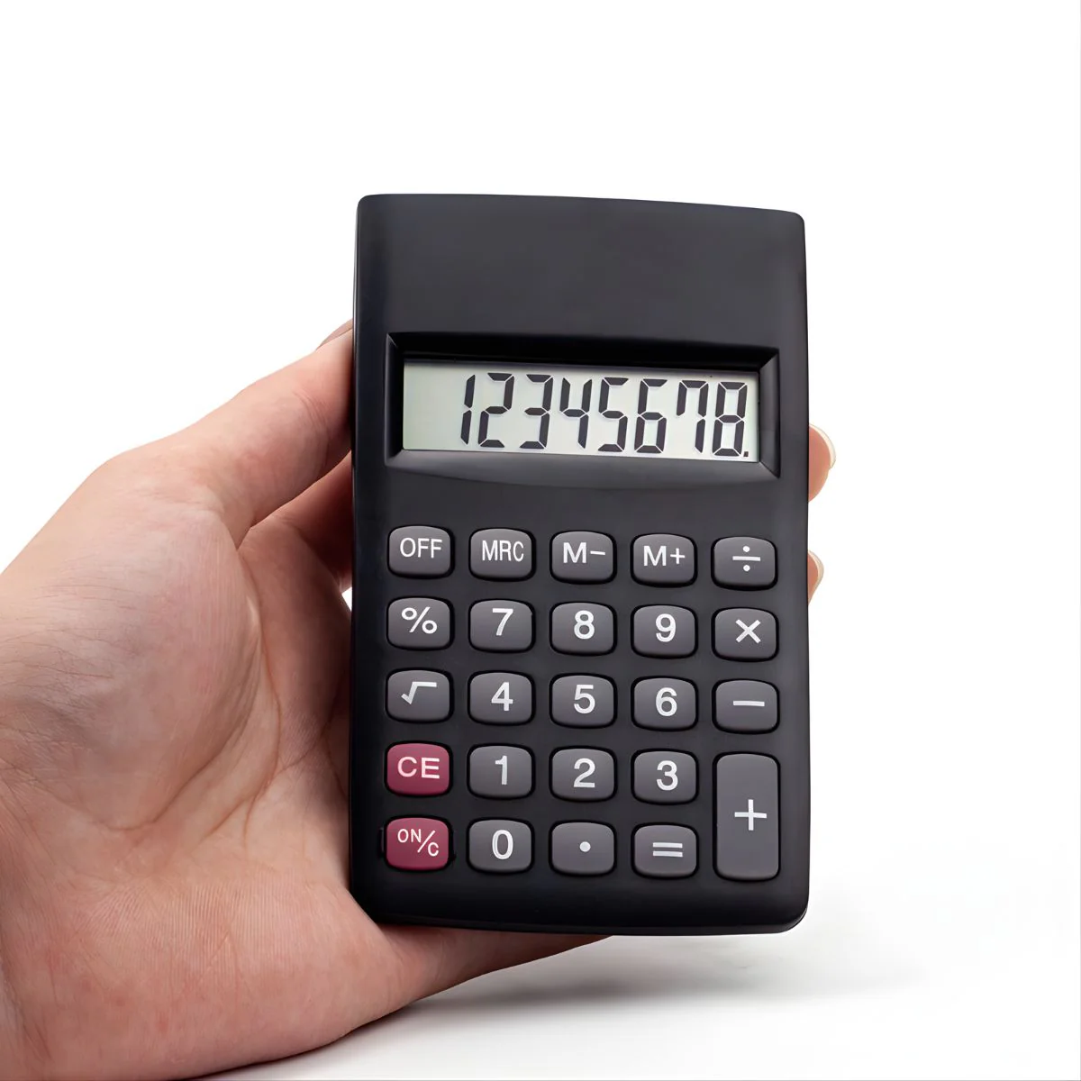 Calculadora Electrónica De 8 Dígitos Con Pantalla Grande (6.9X11.3Cm). Ideal Para Oficina, Escuela Y Hogar. - Image 3