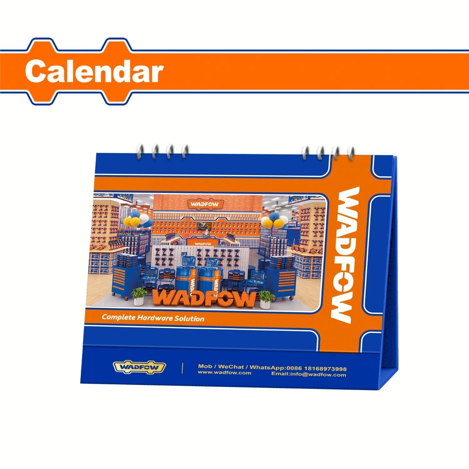 Calendario Promocional Año 2026 Tamaño: 206X160mm Material Papel Cartulina 300G