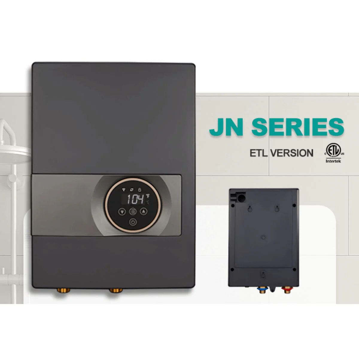 Calentador De Agua Eléctrico 11 Litros De 13.8Kw 240V (1 Ducha Y 2 Lavamanos Simultáneamente) - Image 5