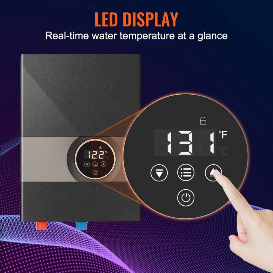 Calentador De Agua Eléctrico 16 Litros De 27Kw 240V (3 Duchas Simultáneamente) - Image 3