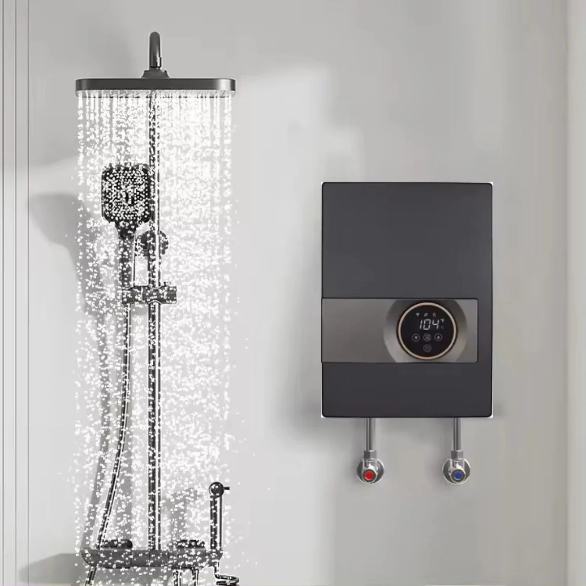 Calentador De Agua Eléctrico 16 Litros De 27Kw 240V (3 Duchas Simultáneamente) - Image 4