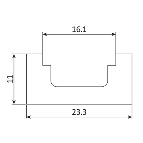 Calzo Distanciador De Poliamida Negra Para Cuerpo De Sistema Multipunto CM75. - Image 2