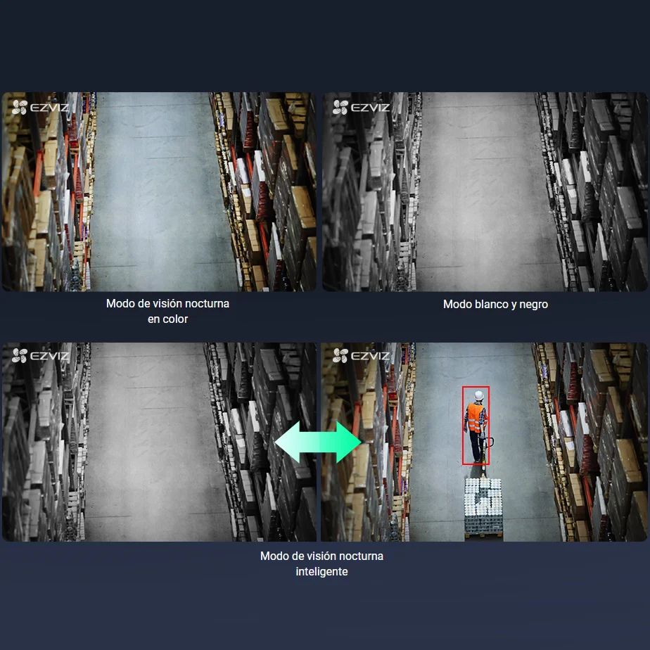 Cámara De Seguridad Inteligente Con Pivote 360° Para Exteriores, Con Wifi. 2MP 1080P. EZVIZ - Image 3