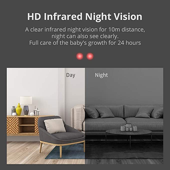 Cámara De Seguridad Inteligente Con Wifi 1080 HD/32Gb, Color Blanco. No Incluye Tarjeta De Memoria. - Image 4