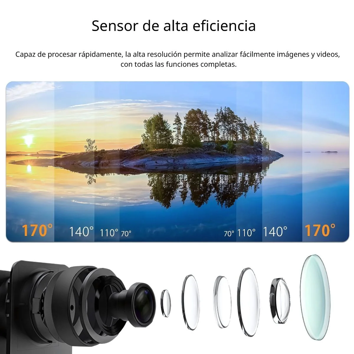 Cámara Deportiva 4K Ultra HD Sumergible 30M Con Wifi. Minicámara Tipo Gopro Con Accesorio Para Casco. Videocámara. - Image 3