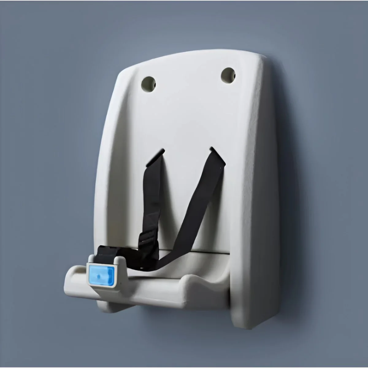 Silla De Bebé Plegable Para Baño Publico Montado En Pared. Soporta Hasta 50 Libras. Silla De Pared. Cambiador