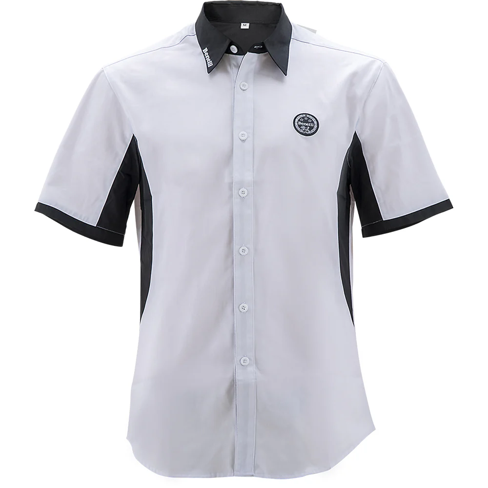 Camisas Blancas Benelli Manga Corta -Benelli Tallas M, L, XL. - Image 3