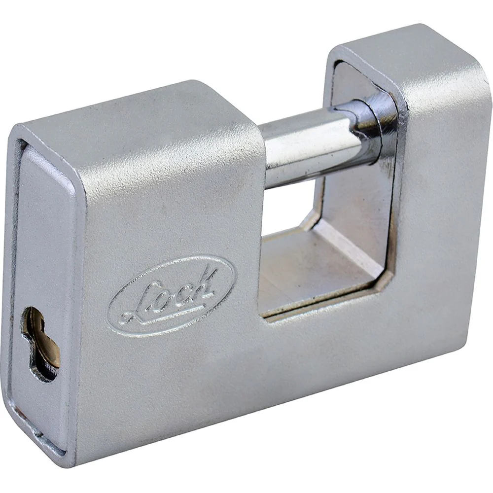 Candado De Acero Para Cortina Llave De Puntos Metálico Lock - Image 2