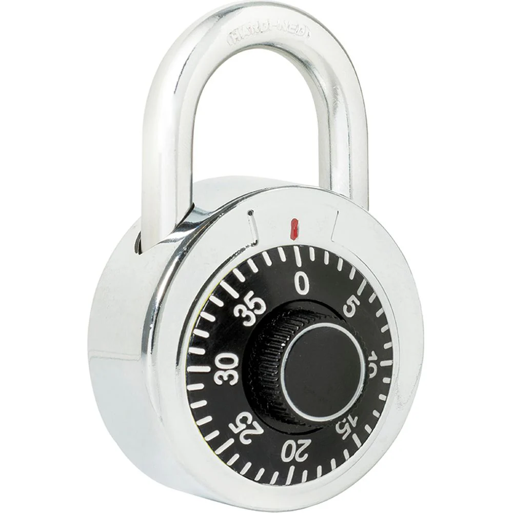 Candado De Combinación Disco 50Mm Negro Lock - Image 2