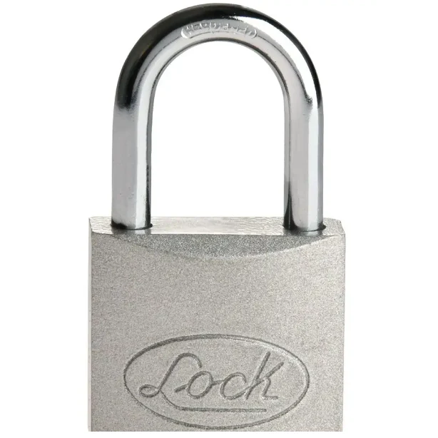 Candado No.9 Largo. Color Gris Lock