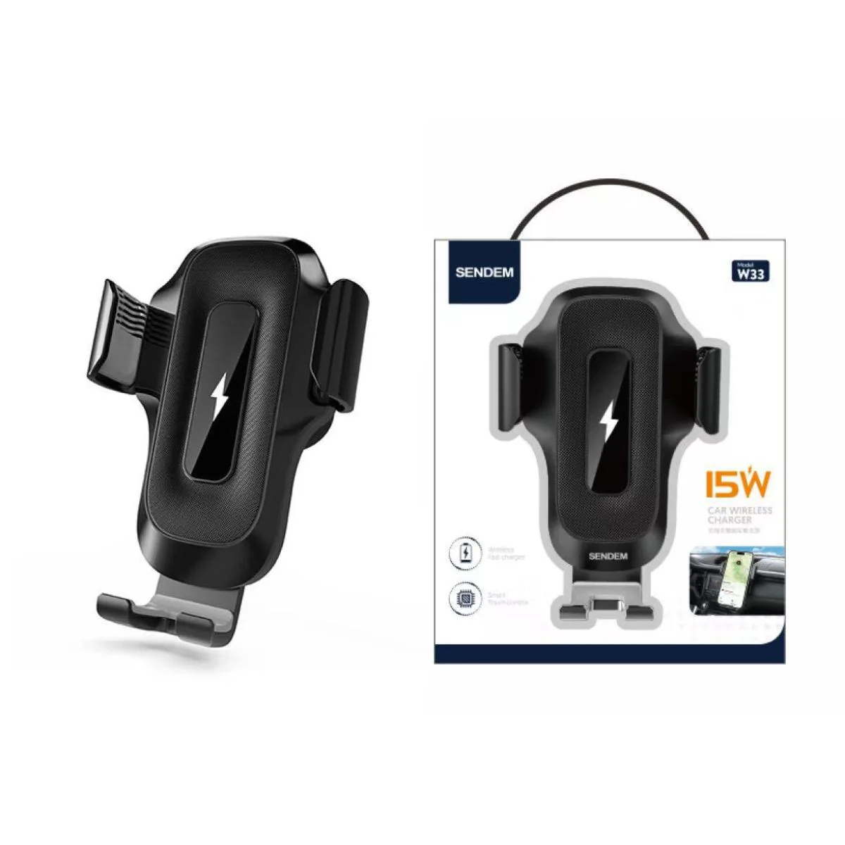 Cargador Inalámbrico De Celular Para Autos 15W. - Image 5