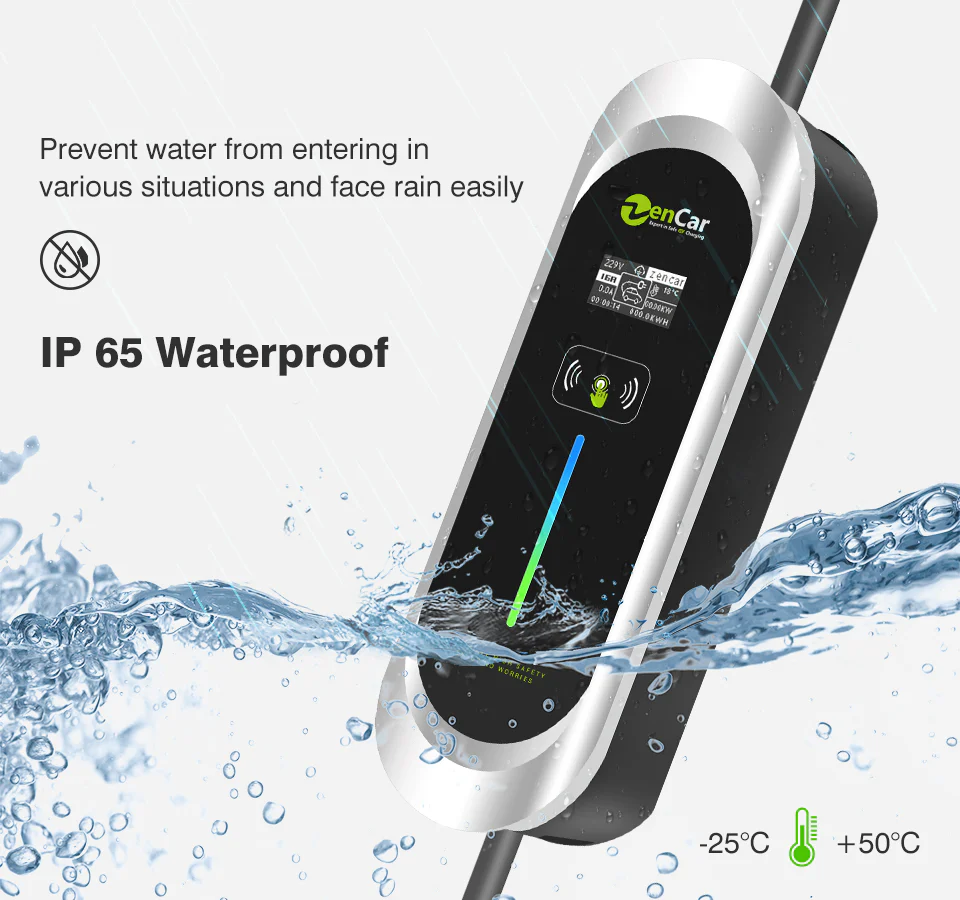 Cargador Para Vehículos Eléctricos GBT Nivel 2 Smart 7,4 Kw 32A Monofásico 230V Zencar - Image 3