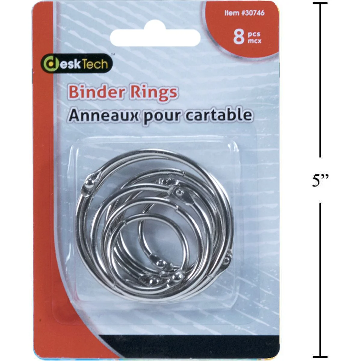 Carpetas Anillas O De Anillos Desk Tech, 8 Pzs - Image 7