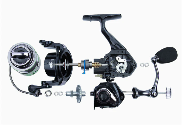 Carrete De Pesca 1000 CNC Spinning 9+1BB - Image 5
