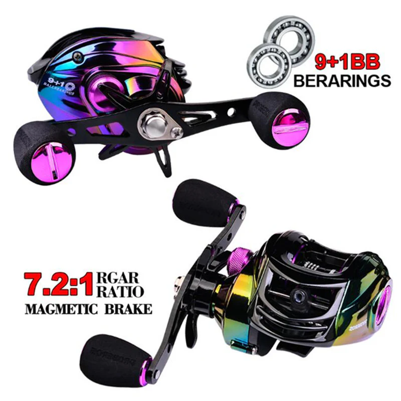 Carrete De Pesca Casting 9+1Bb Diestro - Image 3