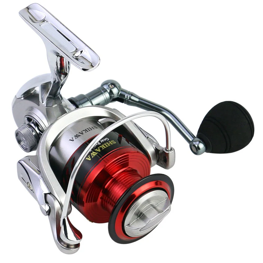 Carrete Spinning Para Pesca. Serie 4000, Cuerpo De Metal