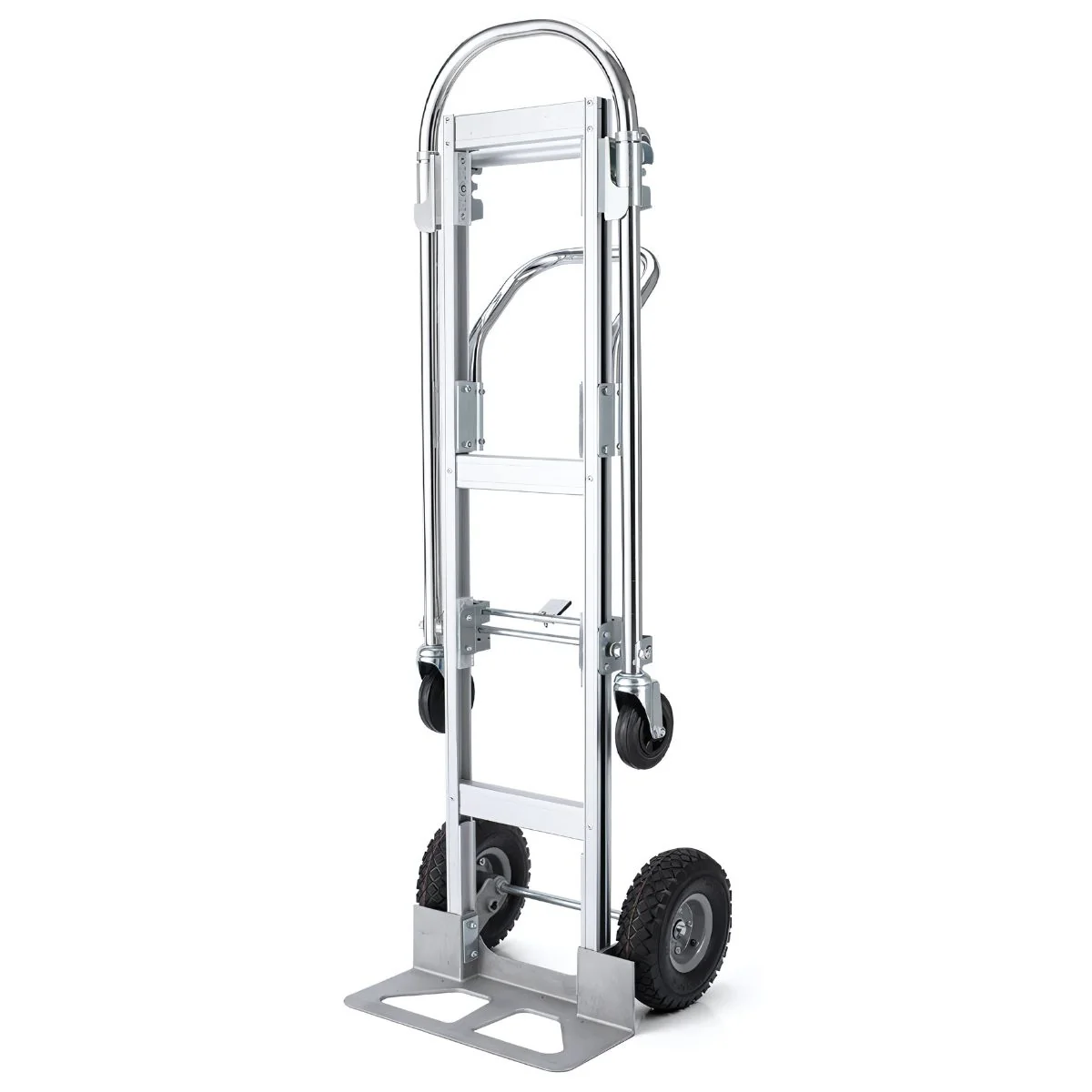 Carretilla De Carga Plegable 3 En 1 – Vertical, Plataforma Y Carro Inclinado. Trolley Con Ruedas Convertible. Carretón. - Image 5
