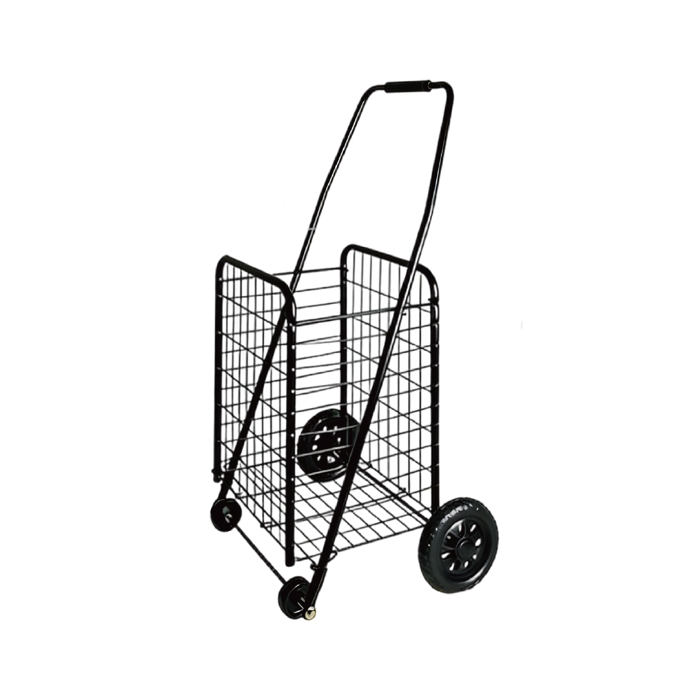 Carrito Plegable De Compras Con Ruedas Grandes Y Canasta Reforzada 71L Carretilla Multiusos. Trolley - Image 2