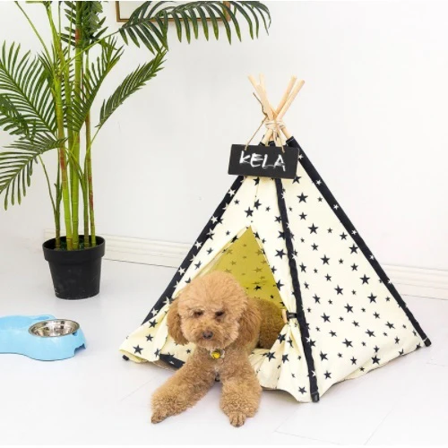 Casa De Tela Para Mascotas. Estilo Tienda De Acampar. - Image 2